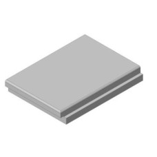 Šamotová deska spodní, levá KV B 2G 66. 50. 01 (B) 